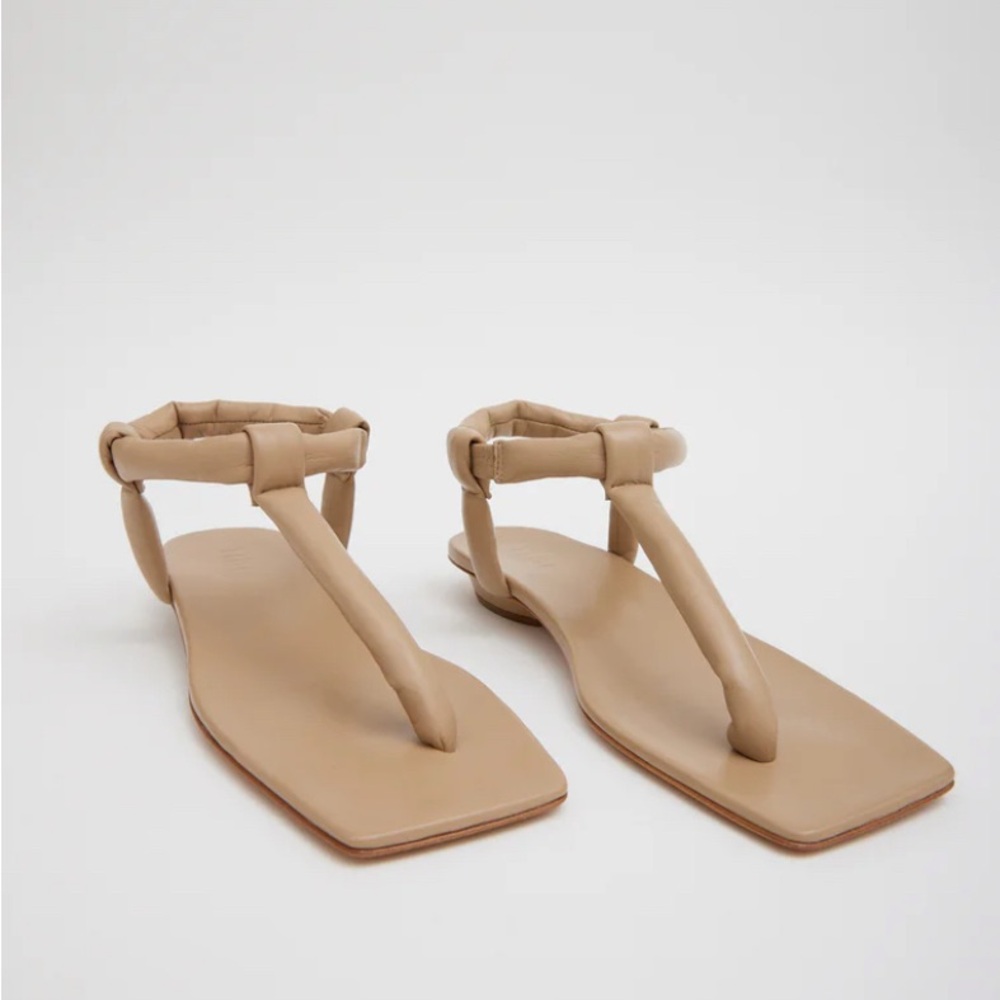 Tibi Aston sandal in nude color